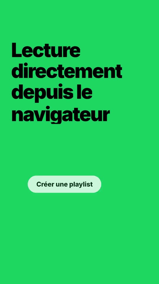 Vidéo verticale réalisée à partir de spotify.com